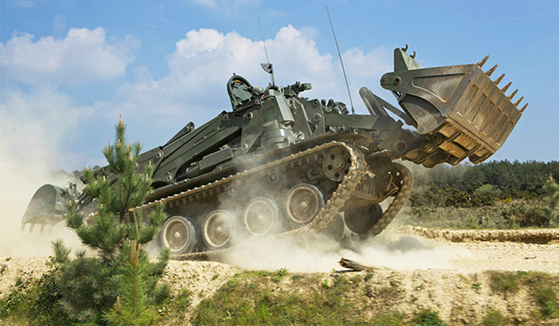 Illustration for article titled 'Terrier' Is The UK's Crazy Leatherman Multi-Tool Of A Combat-Engineering TankÂ